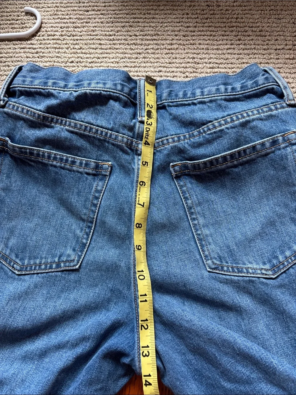 GAP BARREL HIGH RISE Cuffed Jeans. 29/8 Regular - Picture 6 of 8